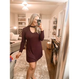 Express high neck dress